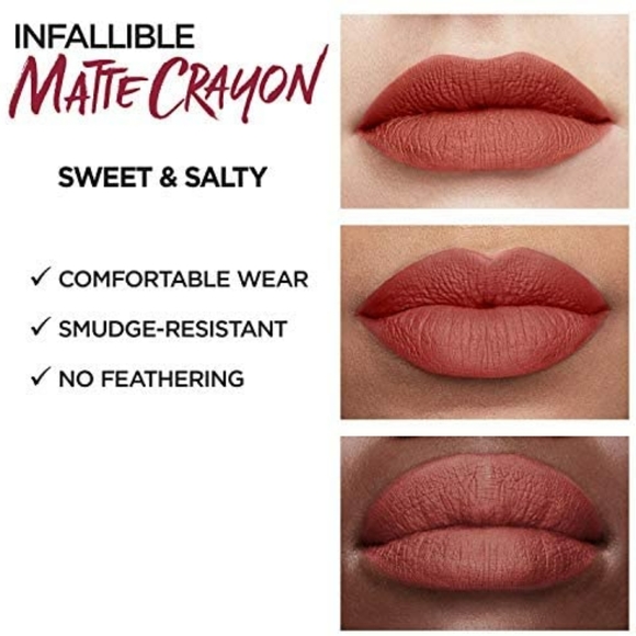 Infallible Matte Lip Crayon 3/$20.00 - Picture 2 of 5